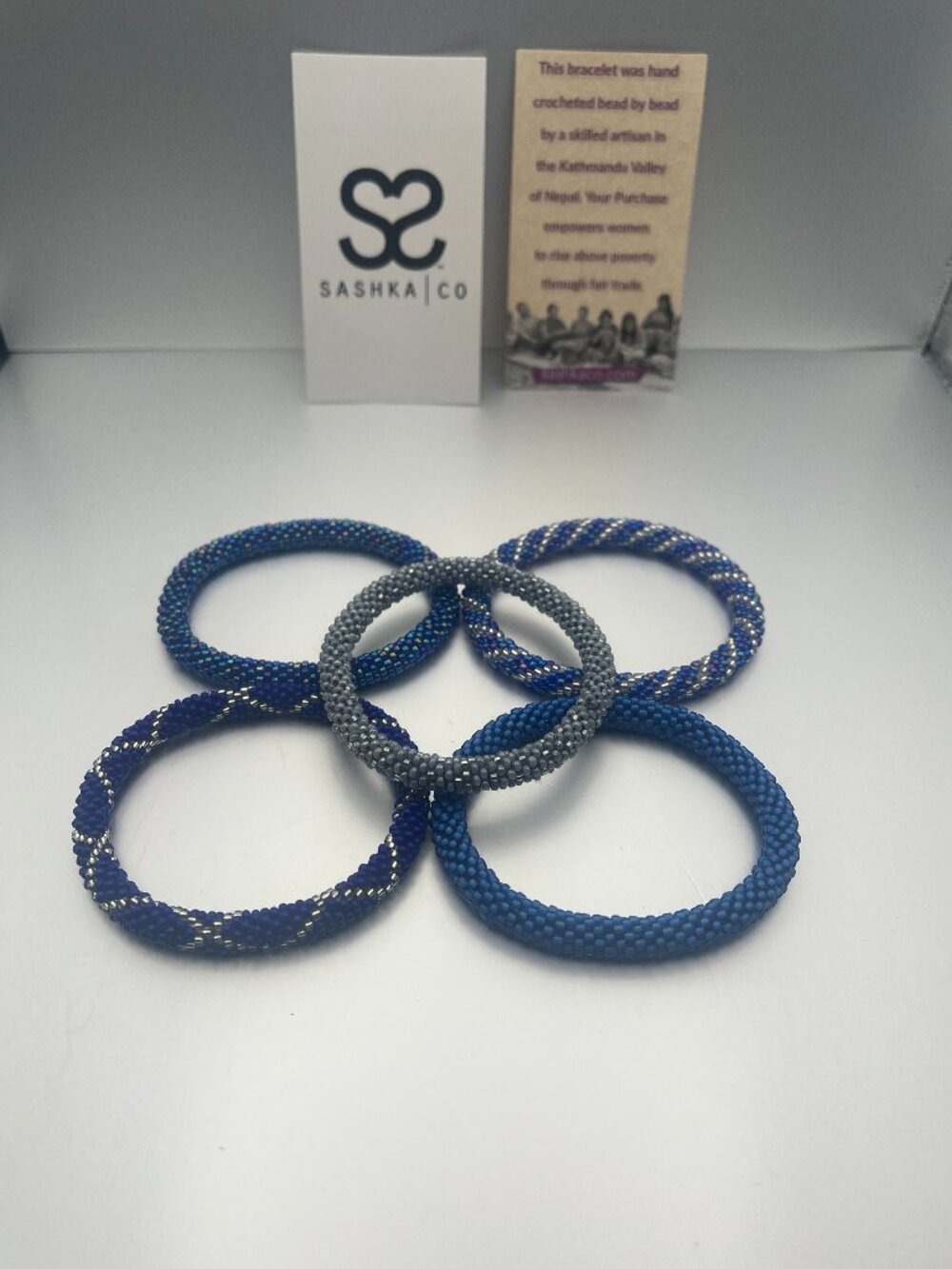 the Sashka Co. bracelets